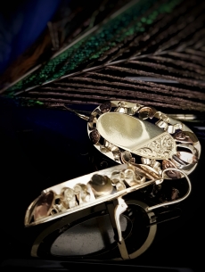 Zlaté náušnice Dango 2