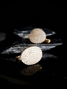 Zlaté náušnice zdobené... 2