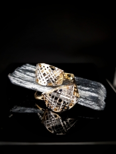 Zlaté náušnice Zoria 2