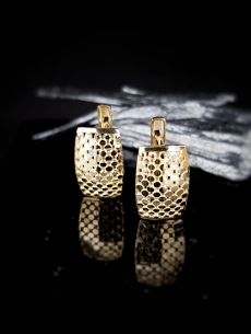 Zlaté náušnice Sebio