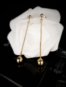 Zlaté náušnice Abellait