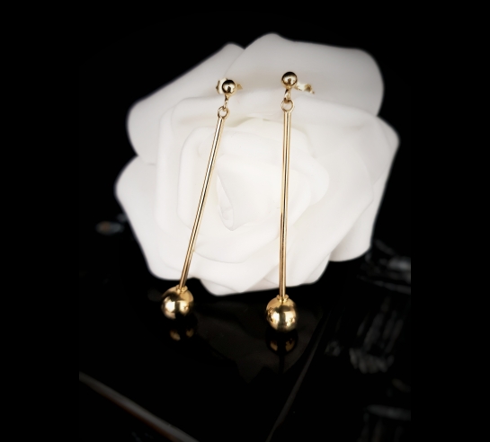 Zlaté náušnice Abellait