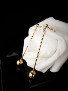 Zlaté náušnice Abellait 2