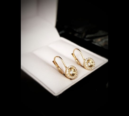 Detské zlaté náušnice Molly