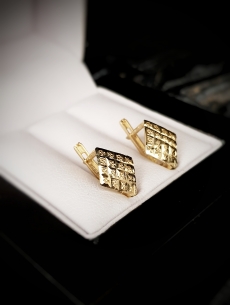 Zlaté náušnice Paula