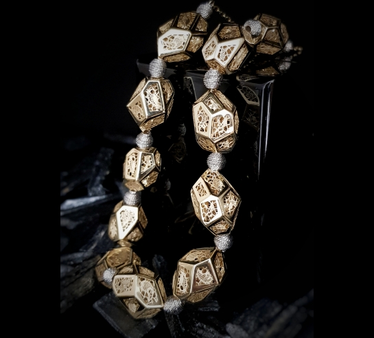 Zlatý náhrdelník Neonero Anita