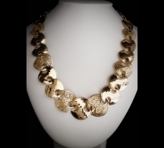 Zlatý dámsky náhrdelník Luxury Neonero