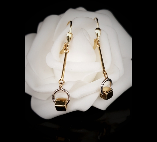 Zlaté náušnice Mariet