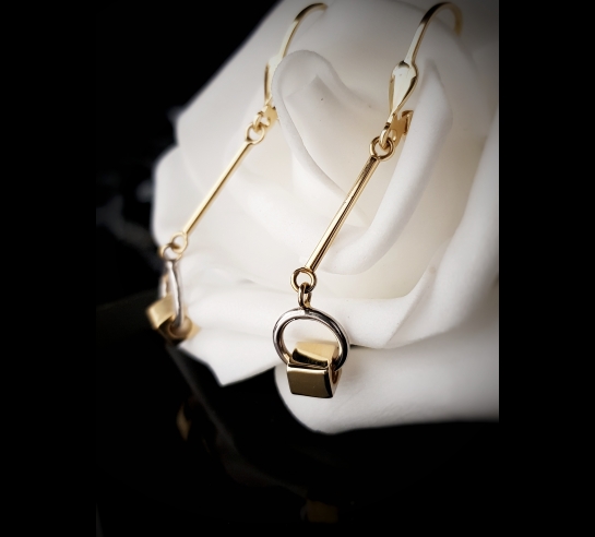 Zlaté náušnice Mariet