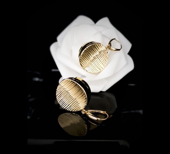 Zlaté náušnice Adeline