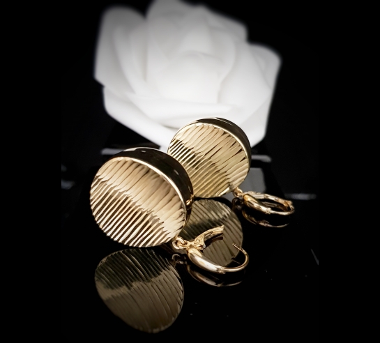 Zlaté náušnice Adeline