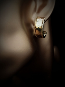 Zlaté náušnice Linda 2