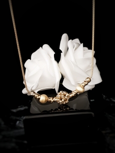 Zlatý náhrdelník Baeryt 2