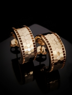 Zlaté náušnice Linda