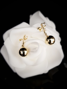 Zlaté náušnice Elyt