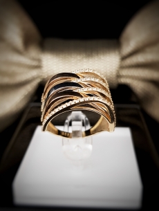 Exkluzívny prsteň Nett