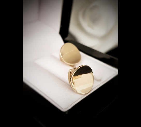 Zlaté náušnice Mira