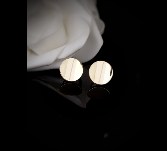 Zlaté náušnice Mira