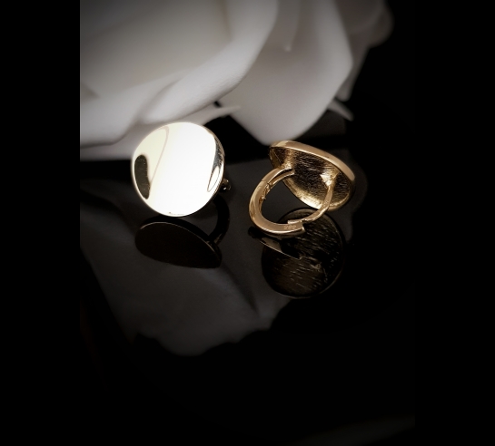 Zlaté náušnice Mira