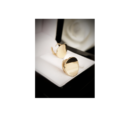 Zlaté náušnice Mira