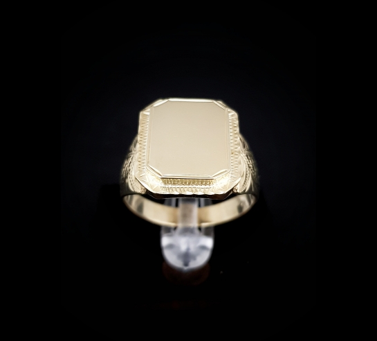 Zlatý pečatný prsteň Dorian