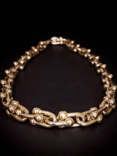 Zlatá luxusná retiazka Carina