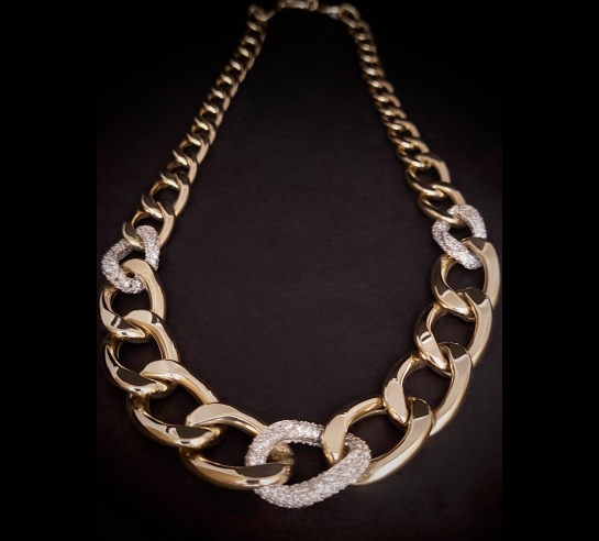 Zlatá exkluzívna retiazka Marianne