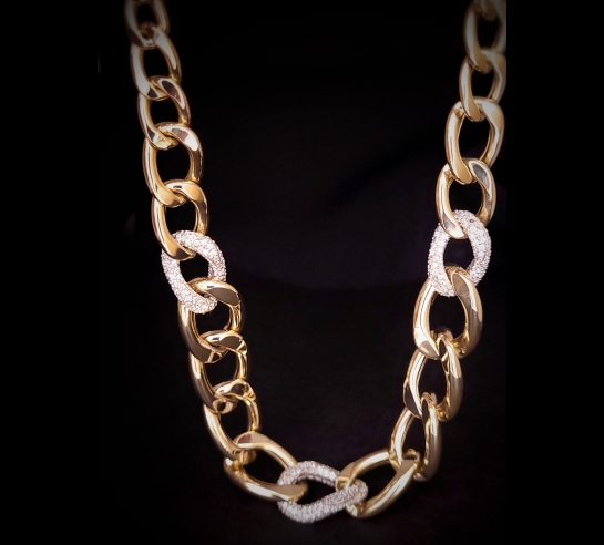 Zlatá exkluzívna retiazka Marianne