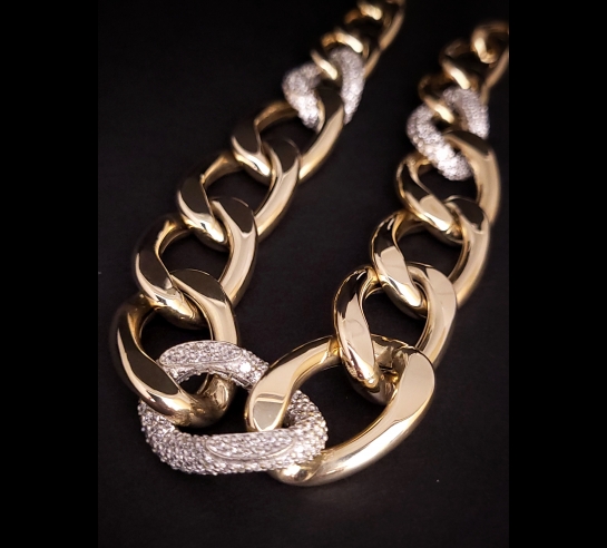 Zlatá exkluzívna retiazka Marianne