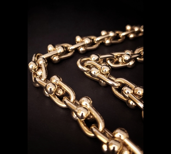 Zlatá luxusná retiazka Carina