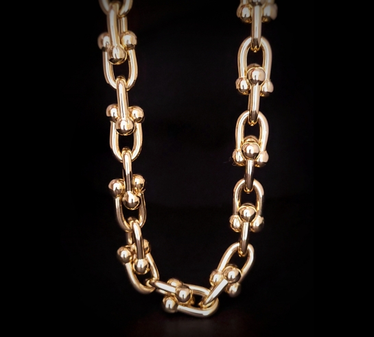 Zlatá luxusná retiazka Carina