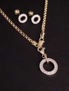 Zlatý prívesok Lena s... 2