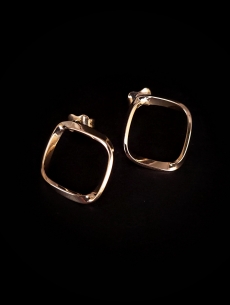 Zlaté náušnice Marco