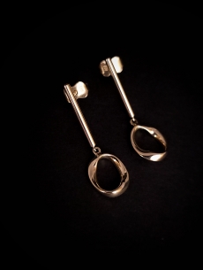 Zlaté náušnice Farina