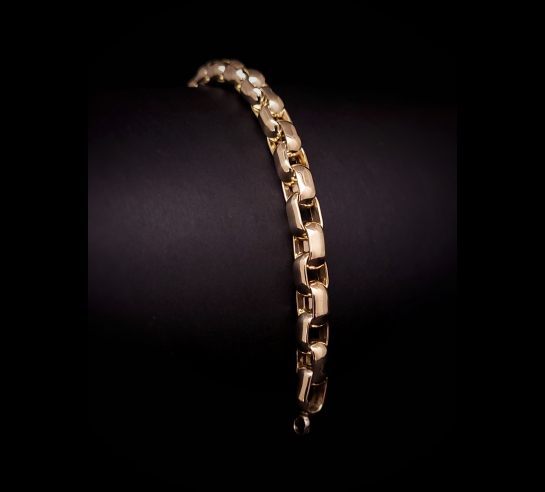 Zlatý náramok Diamon