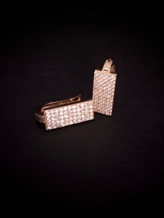 Zlaté náušnice Valery