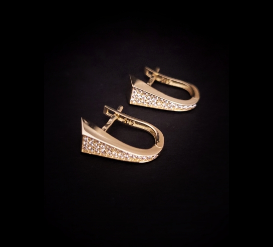 Zlaté náušnice July