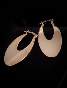 Zlaté náušnice Golia