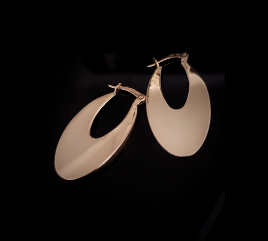 Zlaté náušnice Golia