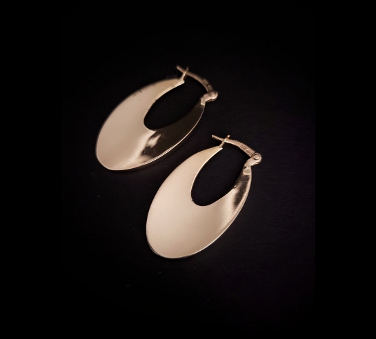 Zlaté náušnice Golia