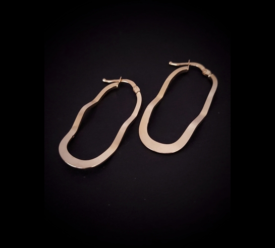 Zlaté náušnice Tamira