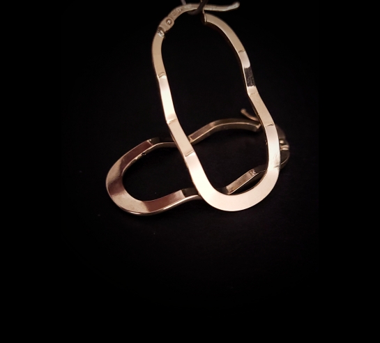 Zlaté náušnice Tamira