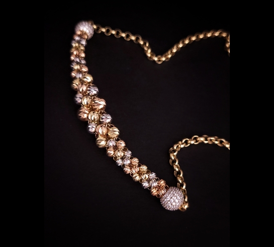 Zlatá luxusná retiazka Kania