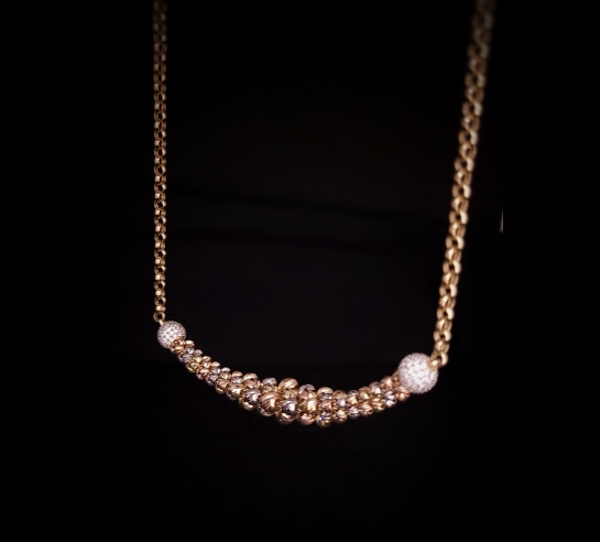 Zlatá luxusná retiazka Kania