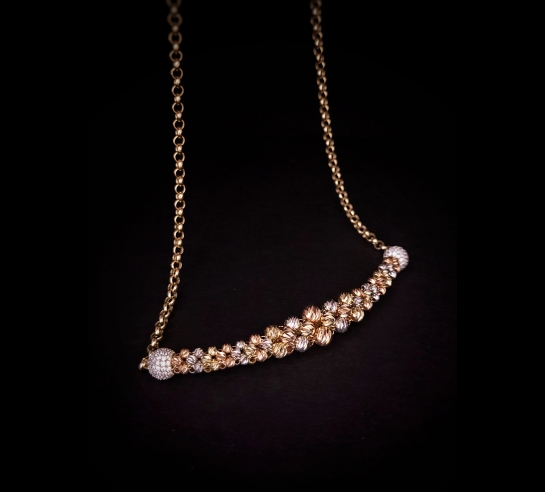 Zlatá luxusná retiazka Kania