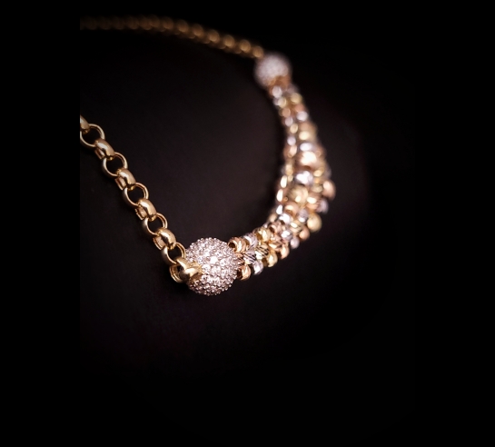 Zlatá luxusná retiazka Kania