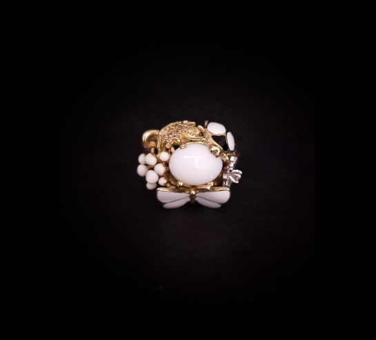 Luxusný briliantový prsteň s...