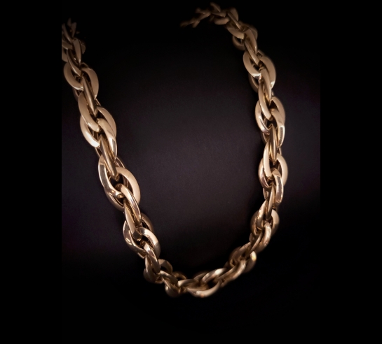 Luxusná zlatá retiazka Christina