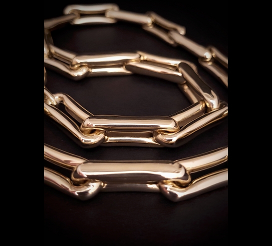 Zlatý náhrdelník Bergenit