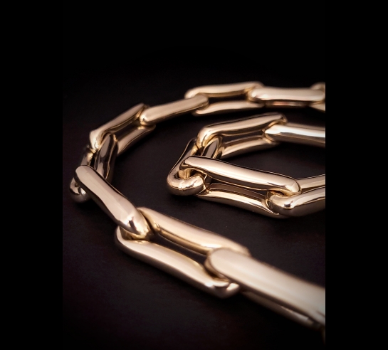 Zlatý náhrdelník Bergenit